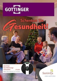 Aktueller F. Gottinger Orthopädietechnik GmbH Sanitätshäuser Prospekt für Haar: Schenken Sie Gesundheit! mit 6} Seiten, 13.11.2024 - 31.01.2025