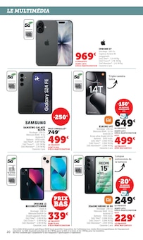 Promotion Enceintes Son dans le prospectus Hyper U, valable du 20/01/2026 au 08/02/2026 Promo Enceintes Son dans le catalogue Hyper U du moment à la page 20