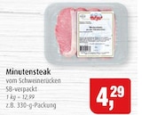 Markant Quickborn - Minutensteak Angebot im Prospekt Minutensteak bei Markant im Quickborn Prospekt für 4,29 €
