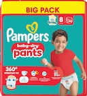 Baby Pants Baby Dry Gr. 8 Extra Large (17+ kg) Big Pack Angebote von Pampers bei dm-drogerie markt Völklingen für 17,45 €