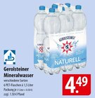 Mineralwasser Angebote von Gerolsteiner bei famila Nordost Neustadt für 4,49 €