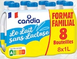 Le Lait sans Lactose à 1% de MG stérilisé UHT FF - CANDIA dans le catalogue Intermarché Hyper