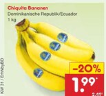 Bananen im Angebot bei Netto Marken-Discount in Regensburg Bananen Angebote von Chiquita bei Netto Marken-Discount Regensburg für 1,99 €