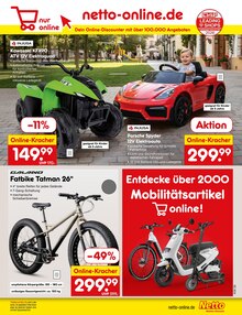 Motorrad im aktuellen Netto Marken-Discount Prospekt (Mannheim) Motorrad im Netto Marken-Discount Prospekt "Aktuelle Angebote" mit 72 Seiten (Mannheim)