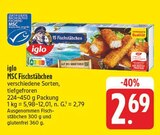 MSC Fischstäbchen bei EDEKA im Mildenau Prospekt für 2,69 €