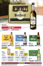 Heineken Angebot im aktuellen Metro Prospekt auf Seite 25