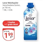 Weichspüler im Angebot bei GLOBUS in Bochum Weichspüler Angebote von Lenor bei GLOBUS Bochum für 1,99 €