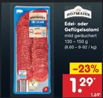 Aktuelle Wurst Angebote bei Netto Marken-Discount in Wolfsburg Aktuelles Edel- oder Geflügelsalami Angebot bei Netto Marken-Discount in Wolfsburg ab 1,29 €