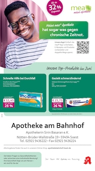 Aktueller mea - meine apotheke Prospekt (Soest, 4 Seiten zum blättern mea - meine apotheke Prospekt Unsere Juni-Angebote mit 4 Seiten