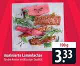Marinierte Lammlachse Angebote bei famila Nordost Neustadt für 3,33 €