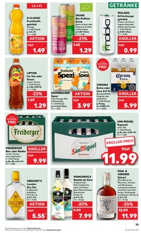 Gin im aktuellen Kaufland Prospekt (Potsdam) Gin im Kaufland Prospekt "KNĂśLLER" mit 62 Seiten (Potsdam)