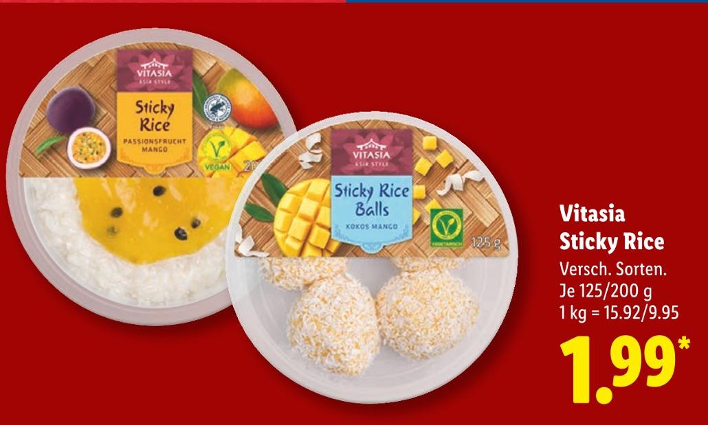 Sticky Rice Passionsfrucht Mango