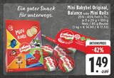 EDEKA - Mini Babybel Original Angebot im Prospekt Mini Babybel Original bei EDEKA im Prospekt "" für 1,49 €