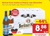 Jubiläums Pilsener bei Netto Marken-Discount im Prospekt "" für 8,88 €