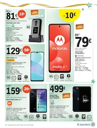 Offre Smartphone dans le catalogue E.Leclerc du moment à la page 21