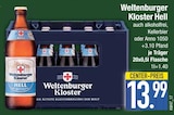 Hell Angebote von Weltenburger Kloster bei EDEKA Bruckmühl für 13,99 €