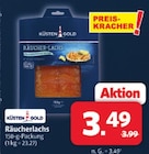 Räucherlachs im Angebot bei Markant Nordwest in Lippstadt Räucherlachs Angebote von Küsten Gold bei Markant Nordwest Lippstadt für 3,49 €