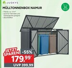 MÜLLTONNENBOX NAMUR im Angebot bei Marktkauf in Aalen MÜLLTONNENBOX NAMUR Angebote von JUSKYS bei Marktkauf Aalen für 179,99 €