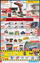 Akku-Bohrschrauber Angebot im aktuellen Norma Prospekt auf Seite 4