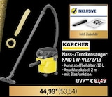 Nass-/Trockensauger KWD 1 W-V12/2/18 Angebote von Kärcher bei Metro Krefeld für 53,54 €