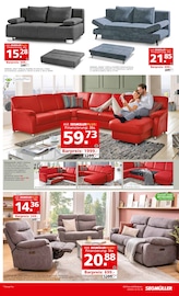 Couch im Segmüller Prospekt in München Aktueller Segmüller Prospekt mit Couch, "Jeder kann sich alles gönnen", Seite 3