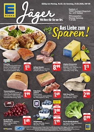 EDEKA Prospekt "Aktuelle Angebote" für Stuttgart, 2 Seiten, 16.02.2026 - 21.02.2026