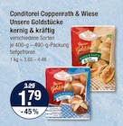Unsere Goldstuecke im V-Markt Prospekt Unsere Goldstücke kernig & kräftig von Conditorei Coppenrath & Wiese im aktuellen V-Markt Prospekt für 1,79 €