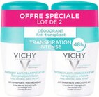 Déodorant anti-transpirant roll-on 48h - Vichy en promo chez Monoprix Déodorant anti-transpirant roll-on 48h - Vichy dans le catalogue Monoprix