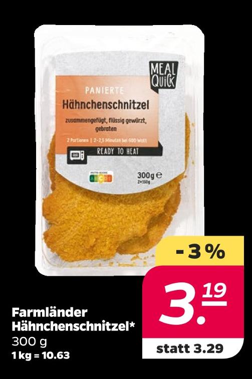 Panierte Hähnchenschnitzel