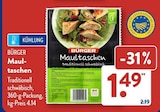 Maultaschen von BÜRGER im aktuellen ALDI SÜD Prospekt für 1,49 €