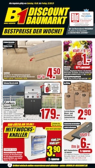 Grill Angebot im aktuellen B1 Discount Baumarkt Prospekt auf Seite 1
