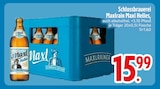 Maxl Helles im Angebot bei EDEKA in Biberach Maxl Helles Angebote von Schlossbrauerei Maxlrain bei EDEKA Biberach für 15,99 €