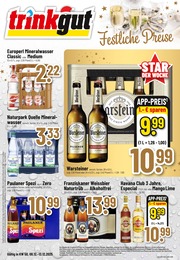 Aktueller Trinkgut Prospekt, "Aktuelle Angebote", mit Angeboten der Woche, gültig von 08.12.2025 bis 08.12.2025