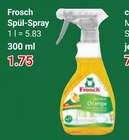 Spül-Spray Orange Angebote von Frosch bei GLOBUS Salzgitter für 1,75 €
