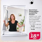 Aluminium-Fliegengitterbausatz für Fenster 100 x 120 cm im aktuellen Netto mit dem Scottie Prospekt