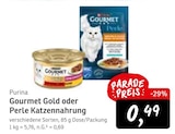 Aktuelle Katzenfutter Angebote bei Konsum in Dresden Aktuelles Gourmet Gold Angebot bei Konsum in Dresden ab 0,49 €