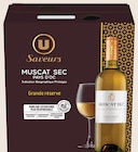 Promo Muscat Pays d'Oc IGP Blanc Sec à 9,75 € dans le catalogue Hyper U à Mende