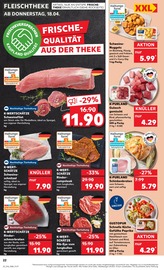 Aktueller Kaufland Prospekt mit Schweinefleisch, "Aktuelle Angebote", Seite 22