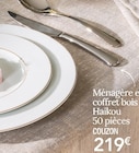 Ménagère en coffret bois Haikou - COUZON dans le catalogue Ambiance & Styles