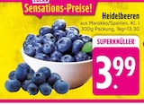 Heidelbeeren im EDEKA Prospekt Heidelbeeren im aktuellen EDEKA Prospekt für 3,99 €