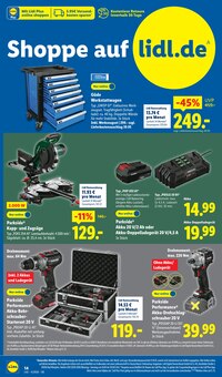 Bohrmaschine im Lidl Prospekt "LIDL LOHNT SICH" mit 63 Seiten (Bochum)