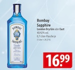 London Dry Gin im Angebot bei famila Nordost in Flensburg London Dry Gin Angebote von Bombay Sapphire bei famila Nordost Flensburg für 16,99 €