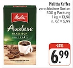 Auslese Klassisch im Angebot bei nah und gut in Bautzen Auslese Klassisch Angebote von Melitta bei nah und gut Bautzen für 6,99 €