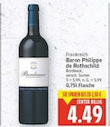 Bordeaux von Baron Philippe de Rothschild für 4,49 € bei E center im Angebot Bordeaux von Baron Philippe de Rothschild im aktuellen E center Prospekt