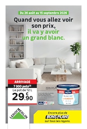 Prospectus LEROY MERLIN à Champdeniers-Saint-Denis, "Quand vous allez voir son prix, il va y avoir un grand blanc.", 4 pages, 26/08/2026 - 15/09/2026
