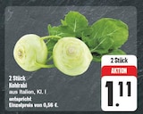 Aktuelles 2 Stück Kohlrabi Angebot bei EDEKA in Nürnberg ab 1,11 €