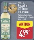 Pecorino IGT Terre D'Abruzzo im ALDI Nord Prospekt Pecorino IGT Terre D'Abruzzo von Pinetta im aktuellen ALDI Nord Prospekt für 4,99 €