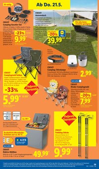 Campingstuhl im Lidl Prospekt "LIDL LOHNT SICH" mit 75 Seiten (Lübeck)