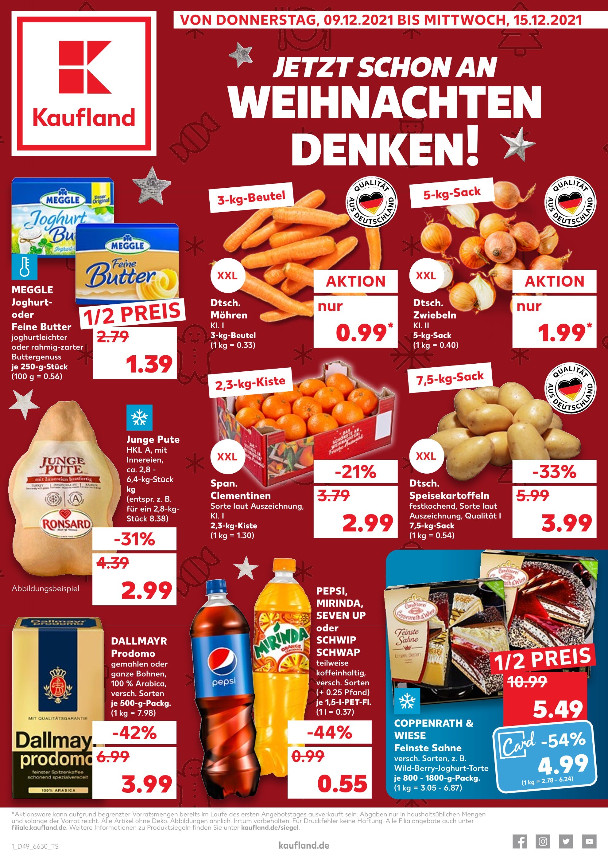 Kaufland Prospekt für Karlstadt mit 56 Seiten Kaufland Prospekt für Karlstadt: "Top Angebote", 56 Seiten, 09.12.2021 - 15.12.2021