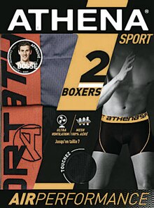 Lot de 2 boxers homme AIR PERFORMANCE - Géant Casino à Asnières-sur-Seine Lot de 2 boxers homme AIR PERFORMANCE en promo chez Géant Casino Asnières-sur-Seine à 12,67 €